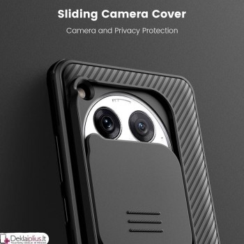 Nillkin Camshield dėklas su kameros apsauga - juodas (Oneplus 12 5G) Nillkin Camshield dėklas su kameros apsauga - juodas (Oneplus 12 5G)